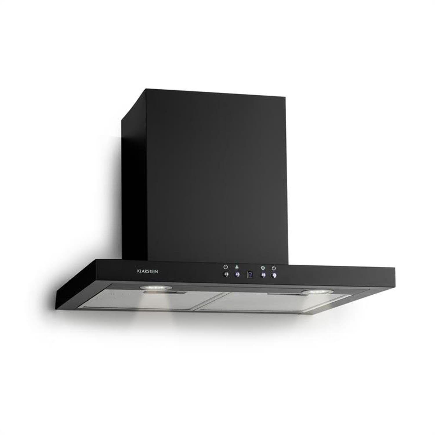 Alina 60cm 600m³/h Hotte Décorative Noir